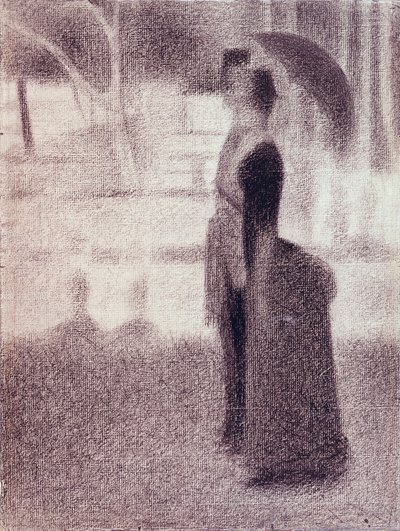 Study for Sunday Afternoon on the Island of La Grande Jatte by Georges Seurat